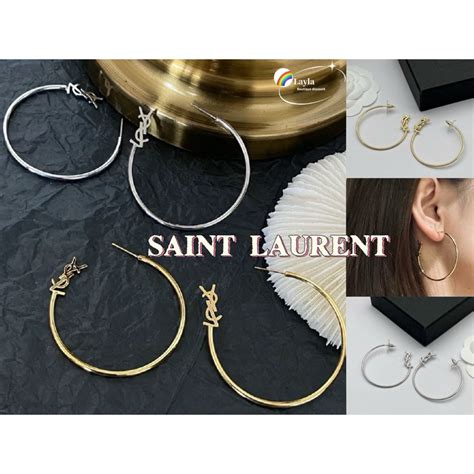 ต่างหู ysl ของแท้ ราคา|ysl saint laurent.